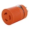 Ac Works Plug Adapter, L6-20R, L14-20P, L6-20P, L14-20P, 0 ft., Orange ADL1420L620 - alternate 1